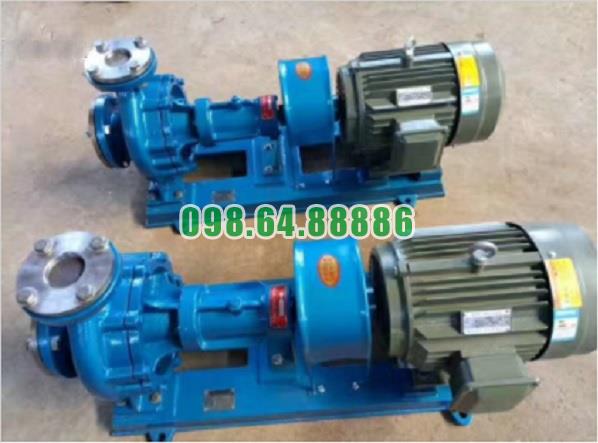 Bơm dầu truyền nhiệt đầu rời RY40-25-200 tốc độ quay 2900 vòng/phút, cột áp 50 m, lưu lượng 10 m3/h, công suất 4 kW