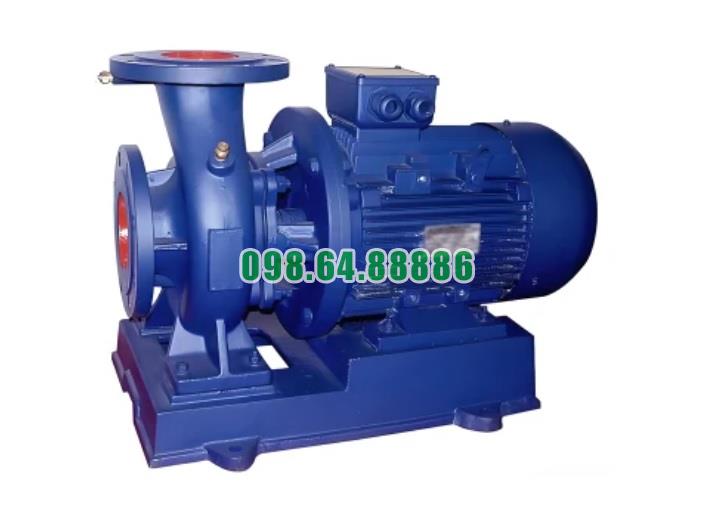 Đại lý bơm nước trục ngang model SLW100, máy bơm ISW100-160-I hiệu suất max 192 m3/h